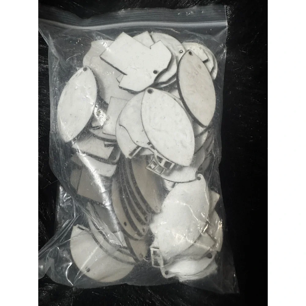 Unfinished Football Earring/keychain Blanks  Lot Helmet Jersey DIY Craft Jewelry